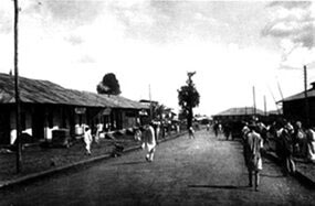 Image of the old city of Addis Ababa in the year 1936